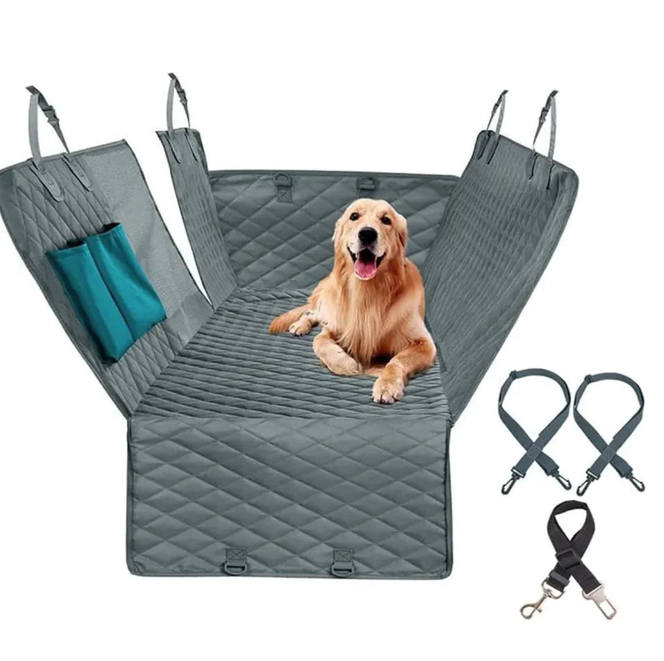 Pet Travel Rear Seat Cushion with Dog Toilet - Ayora Pets
