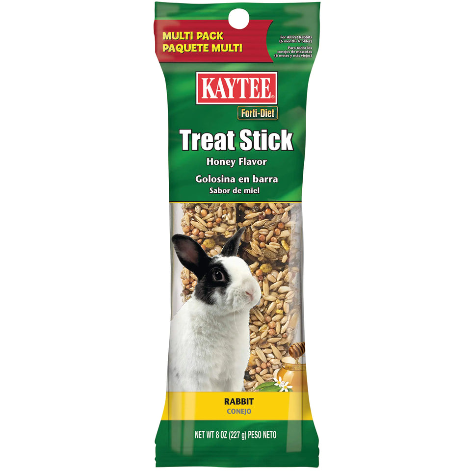 Kaytee Forti-Diet Treat Stick Honey Flavor Rabbit 8 oz - Ayora Pets