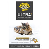 Dr. Elseys Cat Litter - Ultra+ Unscented Cat Litter w/Natural Ingredients - Low Dust & Tracking Multi Cat Litter - Superior Odor Control Cat Litter - Long Lasting Hard Clumping Clay Cat Litter 20lbs - Ayora Pets