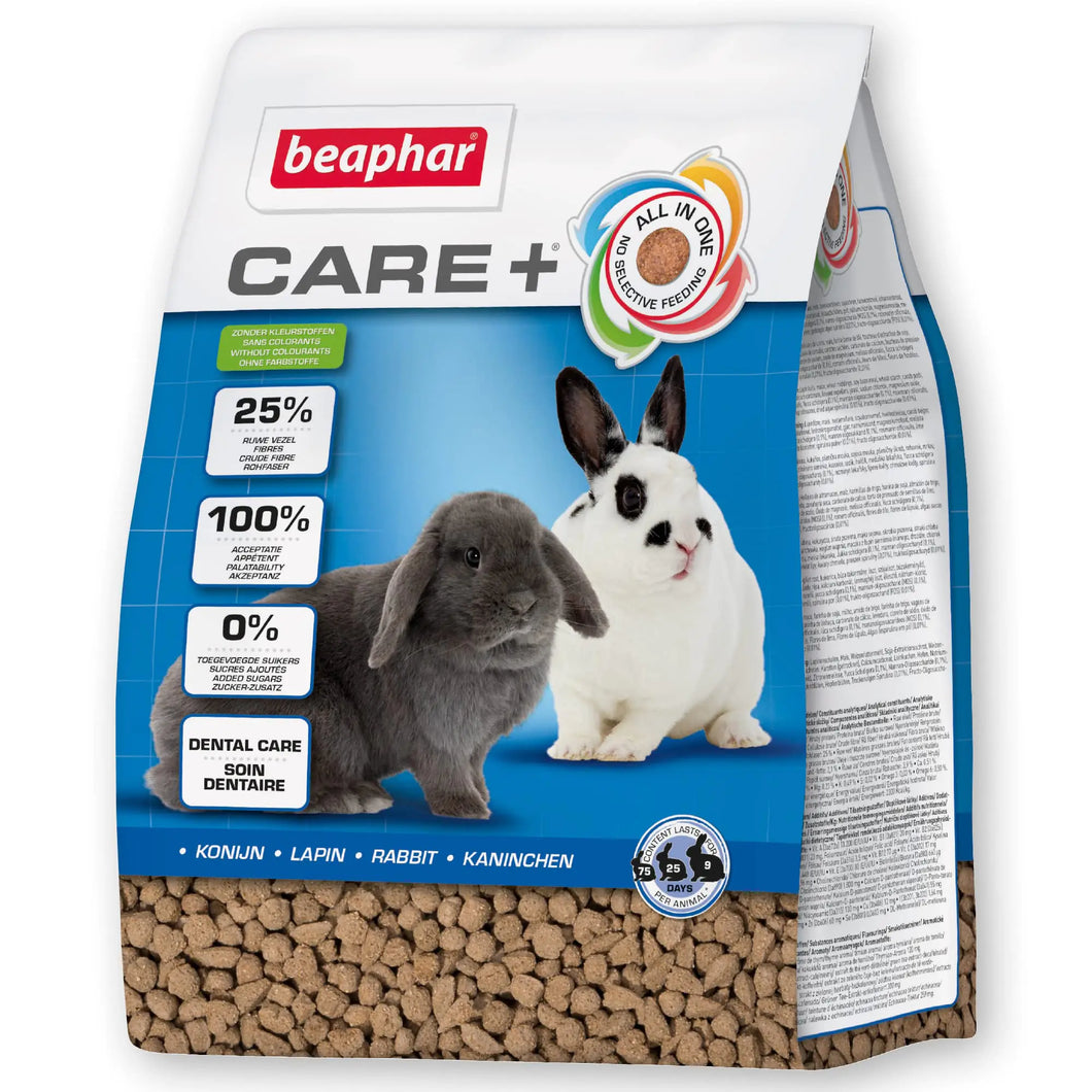 Beaphar Care+ Rabbit Food 1.5kg - Ayora Pets