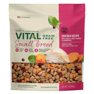 Freshpet Vital Complete Meals Grain-Free Chicken Fresh Small Breed Dog Food 1 lb. - Ayora Pets