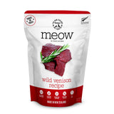 The New Zealand Natural Pet Food Co. Meow Air Dried Cat Food - Venison Recipe High Protein Dry Cat Food Use as a Complete Diet Topper Mixer or as Cat Training Treats All Life Stages3.5 oz - Ayora Pets