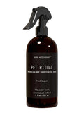 Muse Apothecary Pet Ritual Detangling Spray for Dogs & Cats Pet Detangler Spray for Dogs Dog Detangler Spray Dematting Conditioner Dog Detangling Spray Essential Oils Infused 8oz Fresh Bouquet - Ayora Pets