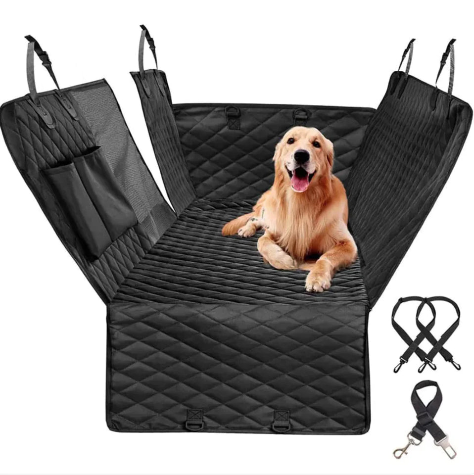 Pet Travel Rear Seat Cushion with Dog Toilet - Ayora Pets