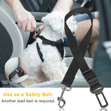 2Pcs Pet Dog Seat Belt Leash Adjustable Pet Dog Cat Safety Leads Harness - Ayora Pets